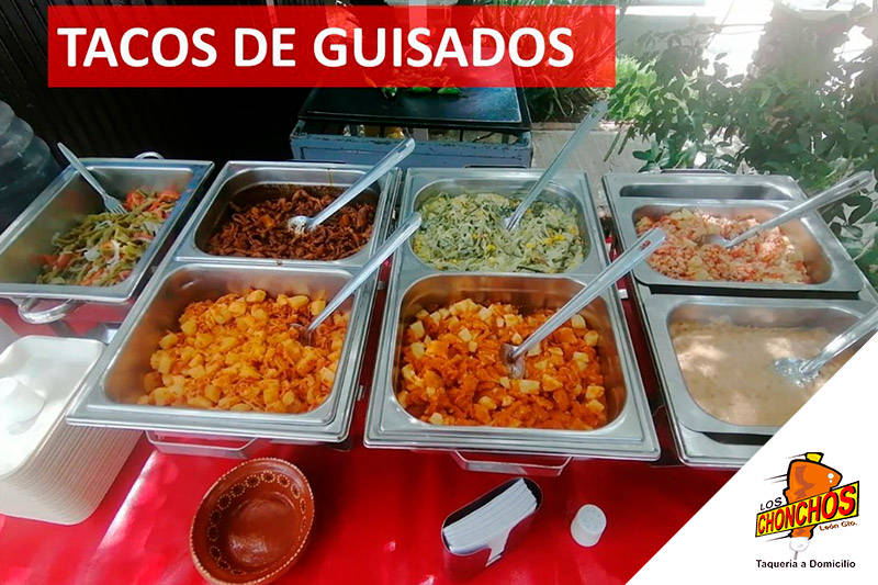 Tacos de Guisados para Fiestas y Eventos Empresariales Los Chonchos