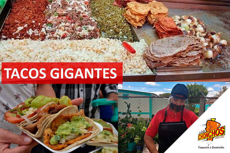 Tacos Gigantes para Eventos Corporativos Fiestas y XV anos